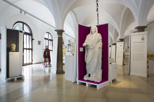 Einblick in den Ausstellungsraum - Römisches Museum Augsburg