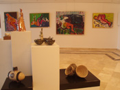 Kunstausstellung an der Universität Konya