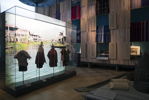 Einblick in die Myanmar Ausstellung - Fünf Kontinente Museum München